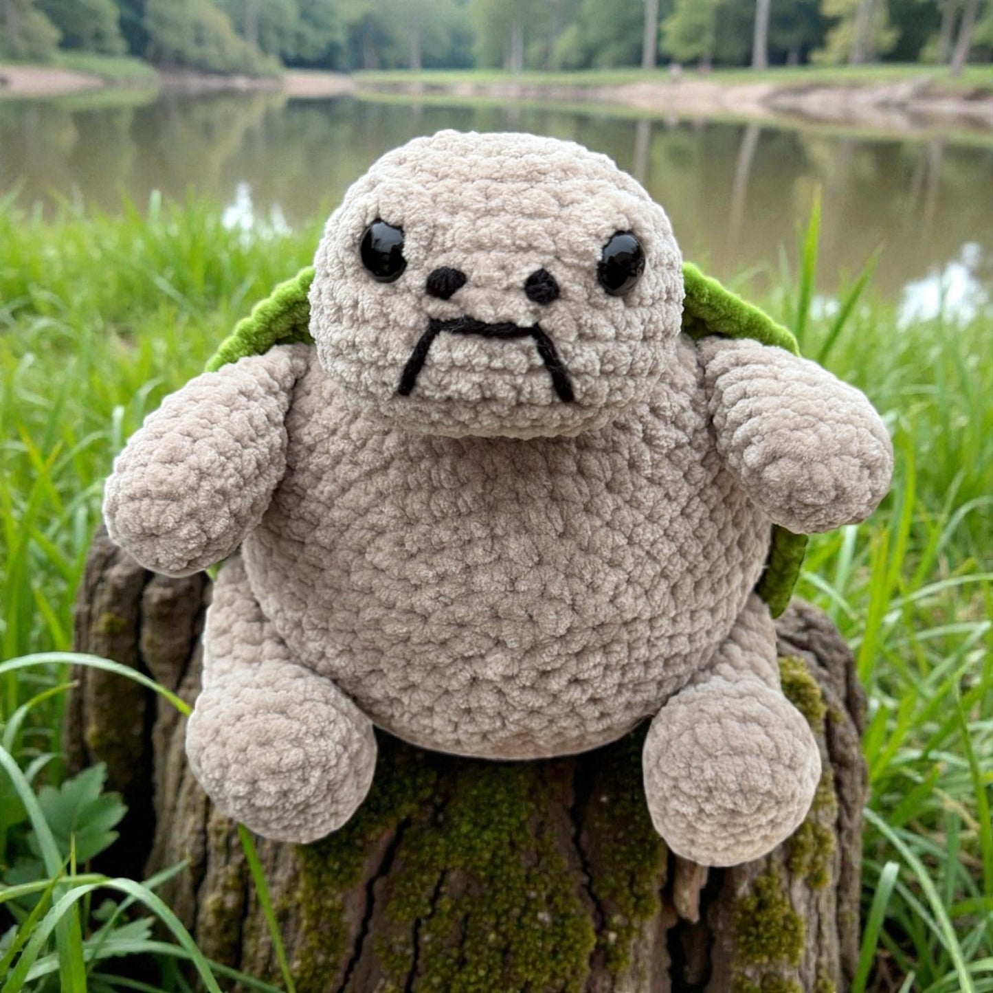 Crochet Grumpy Timmy Turtle Jellycat
