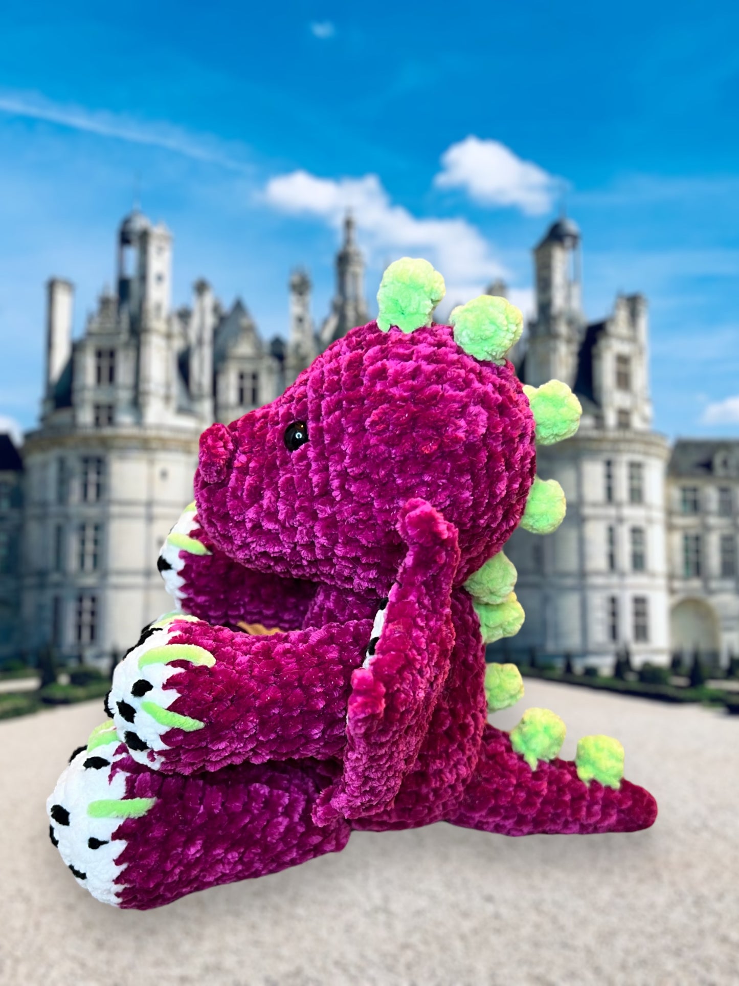 Crochet Dragon Fruit Dragon