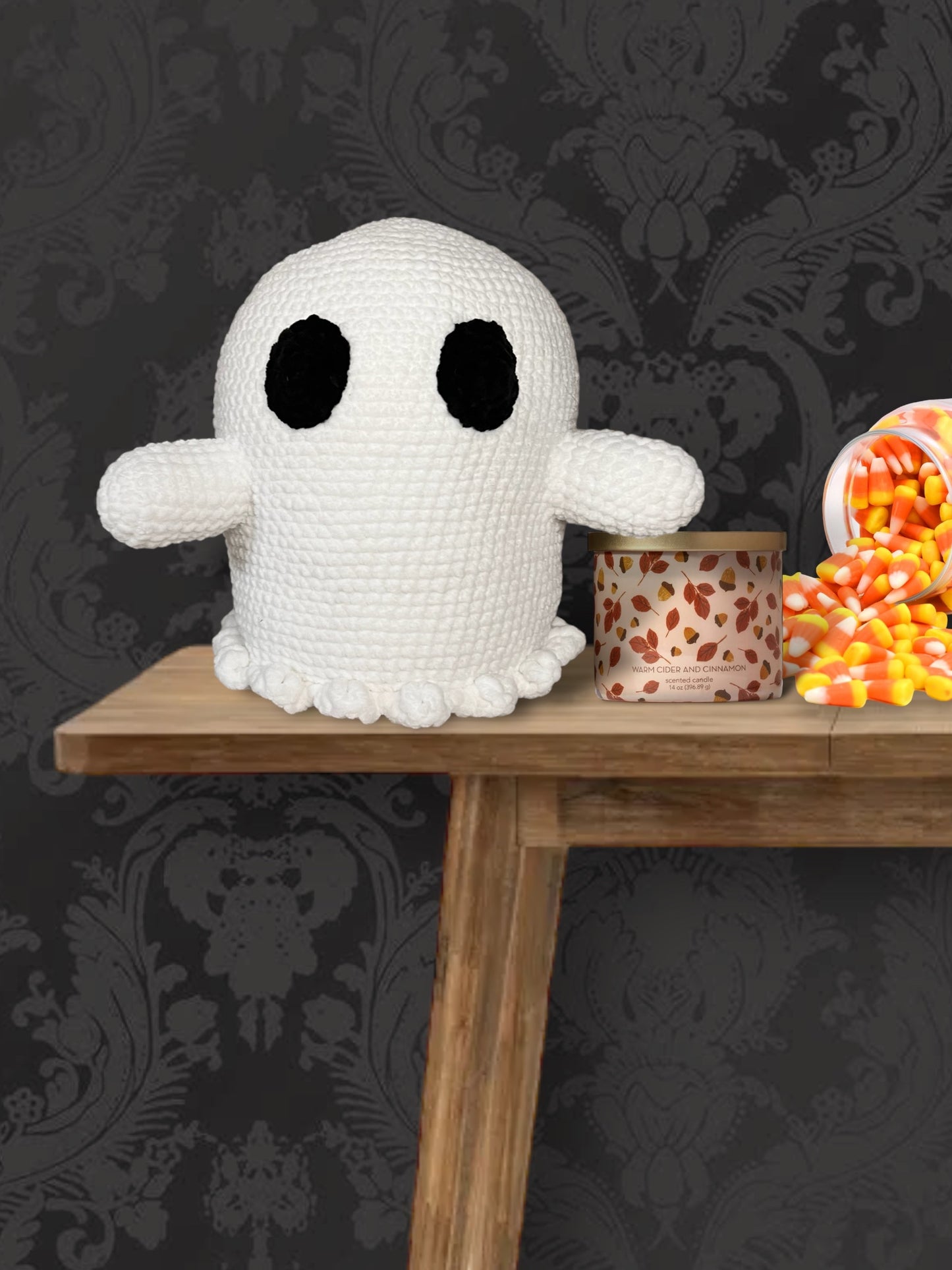 Spooky Halloween Plushie Pillows Skull Pumpkin Skull