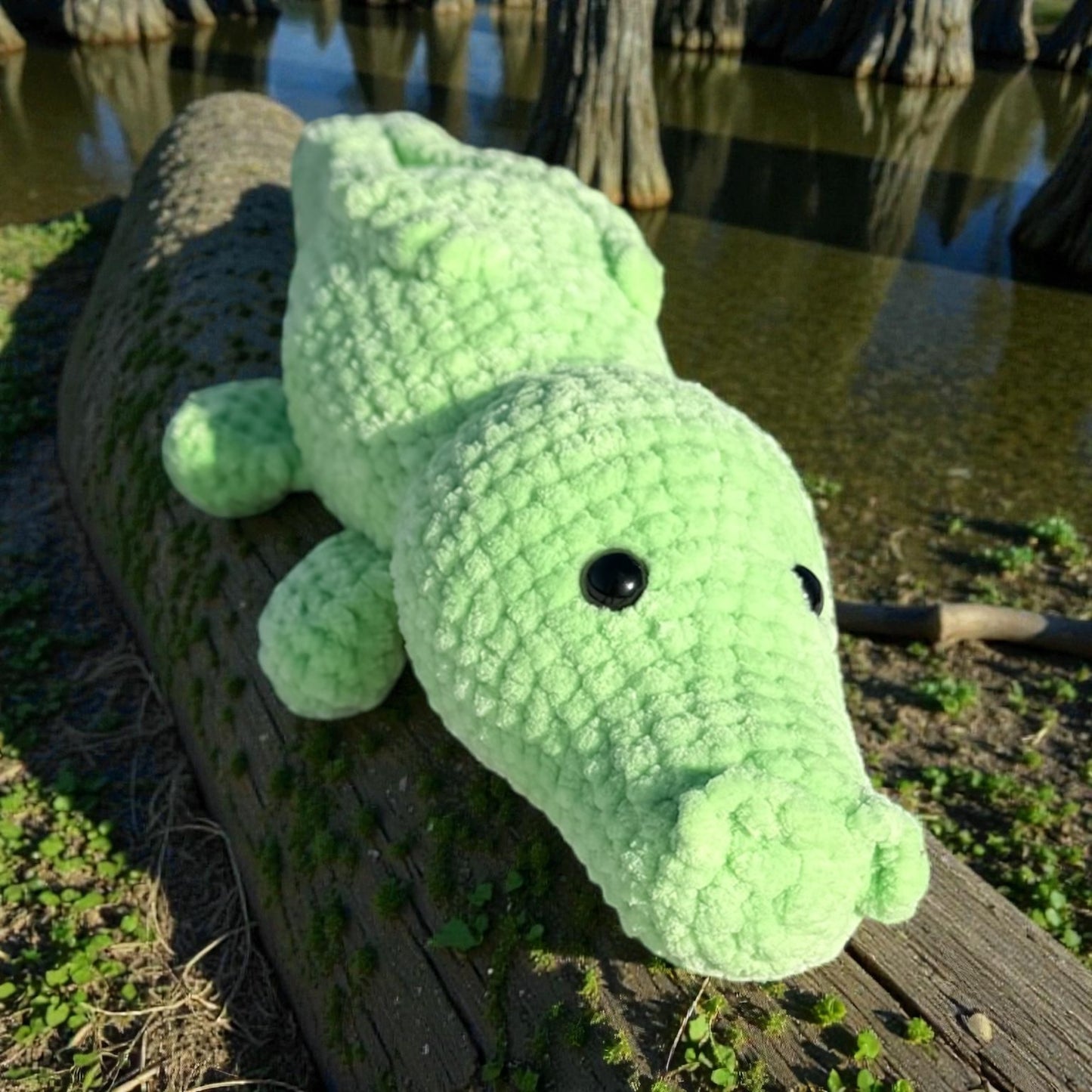 Crochet Alligator Plushie