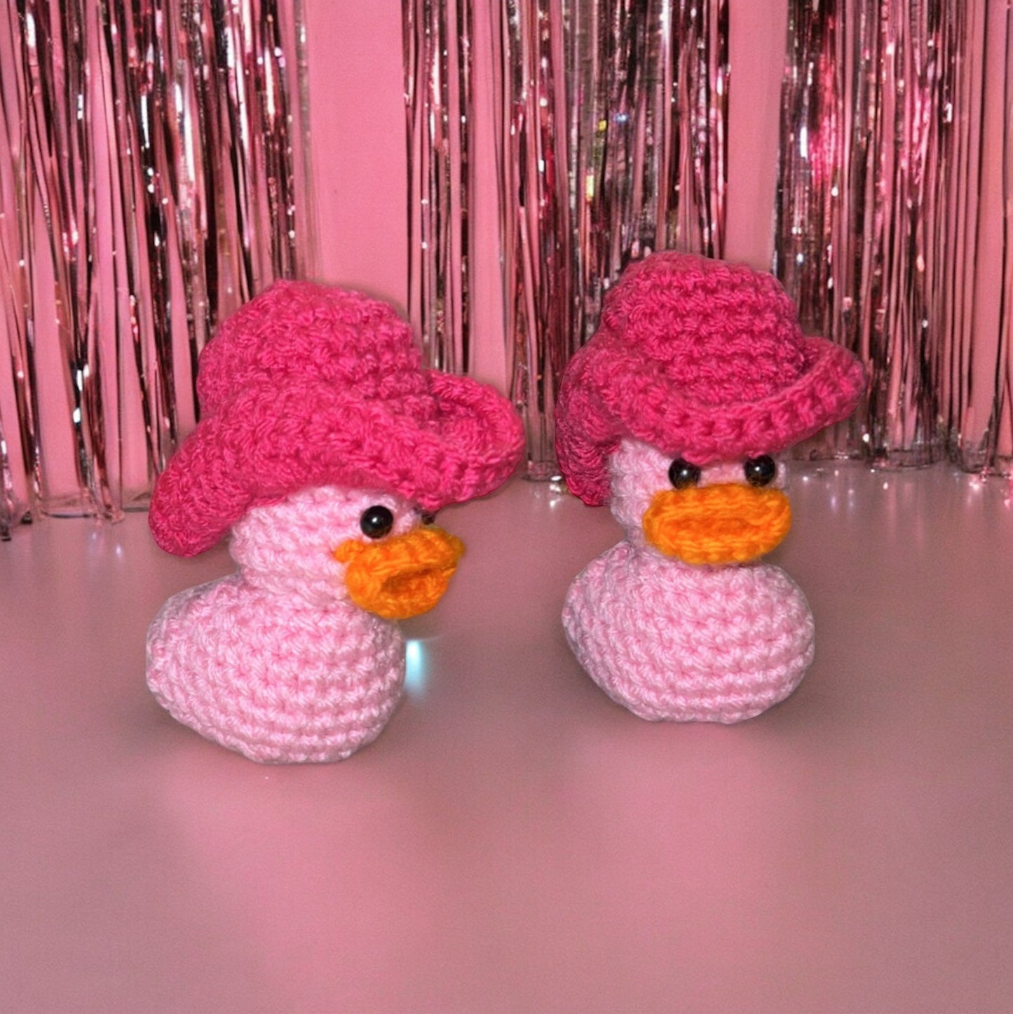 Crochet Rubber Ducks Cowboy Santa Jeep Ducked