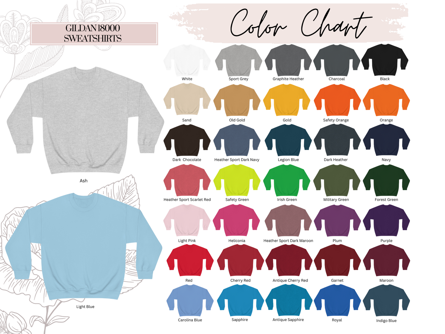 Big Bend National Park Embroidered Crewneck