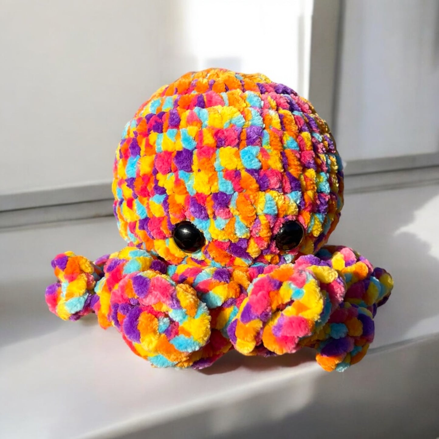 Crochet Mini Themed Octopus Plushie