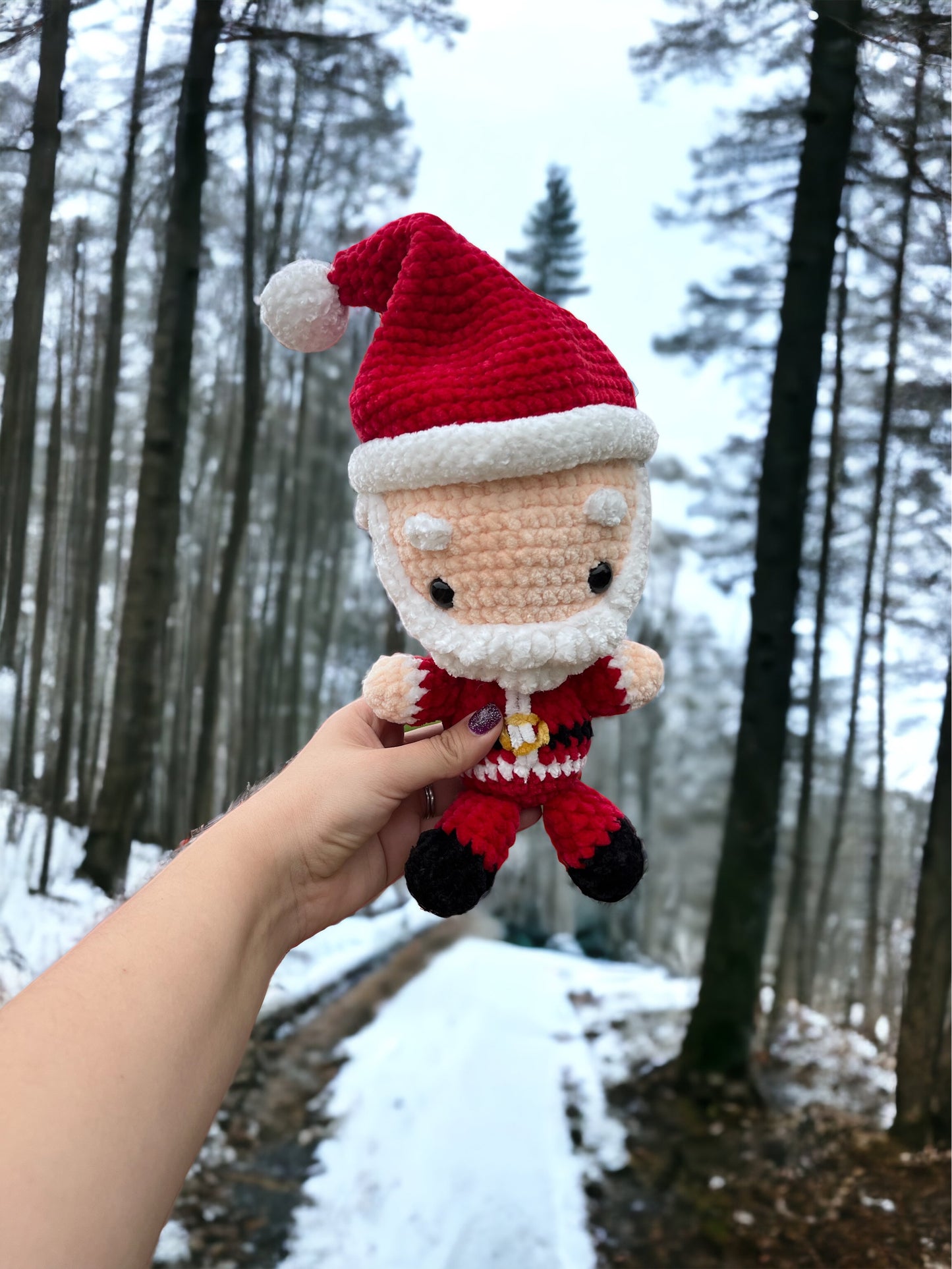 Crochet Santa Plushie