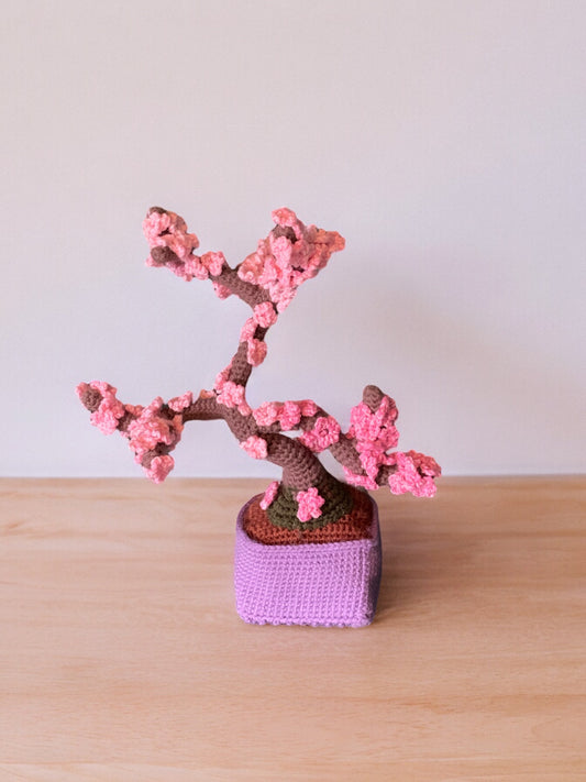 Crochet Cherry Blossom Tree