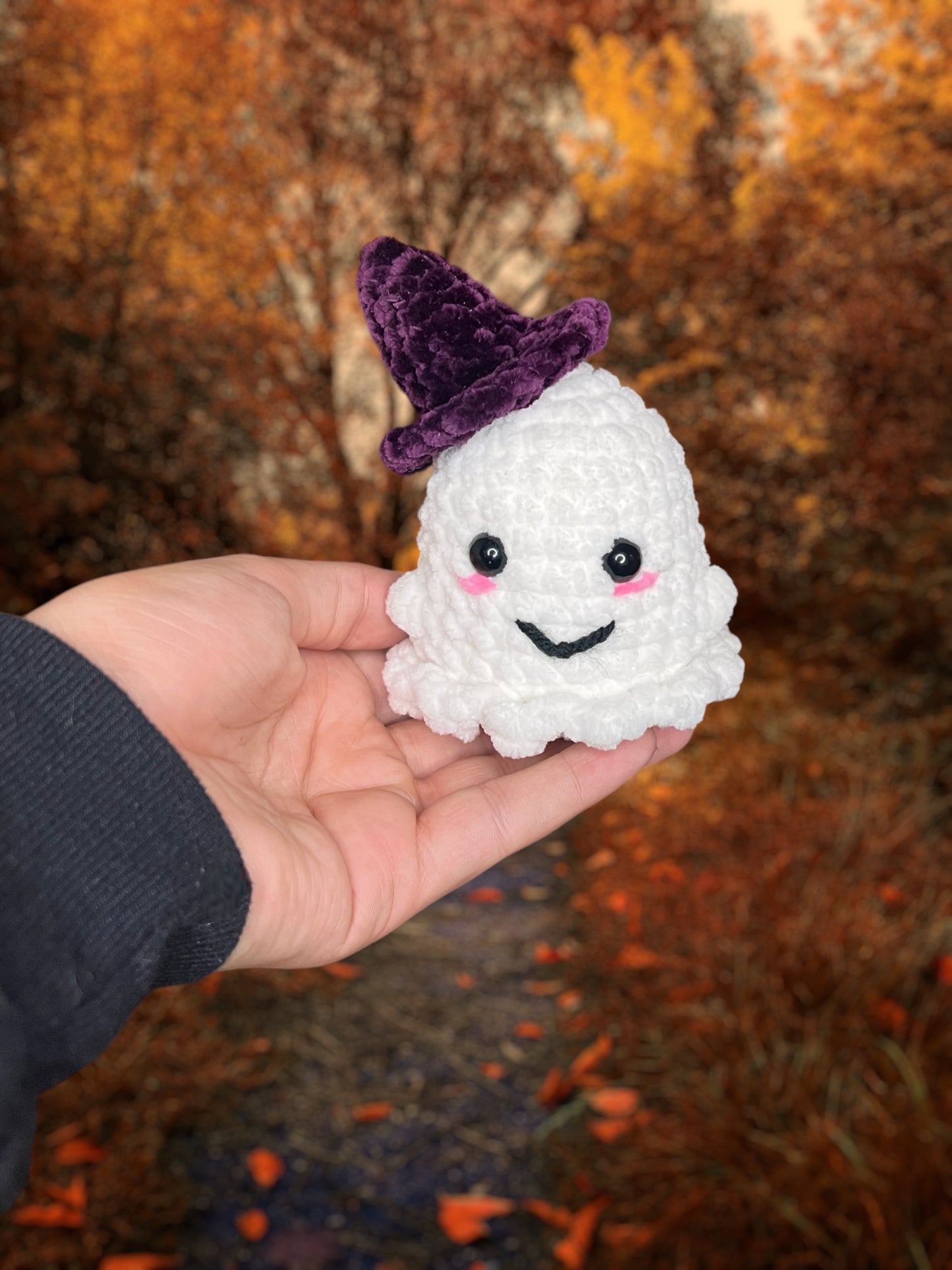 Mini Ghost Witch Plushie