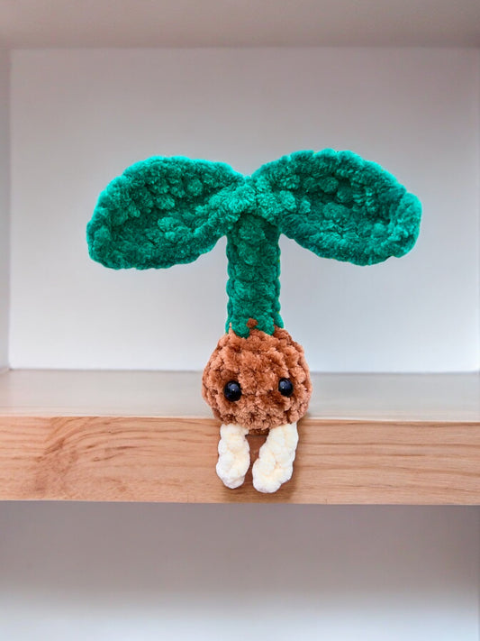 Tiny Crochet Seedling Plushie