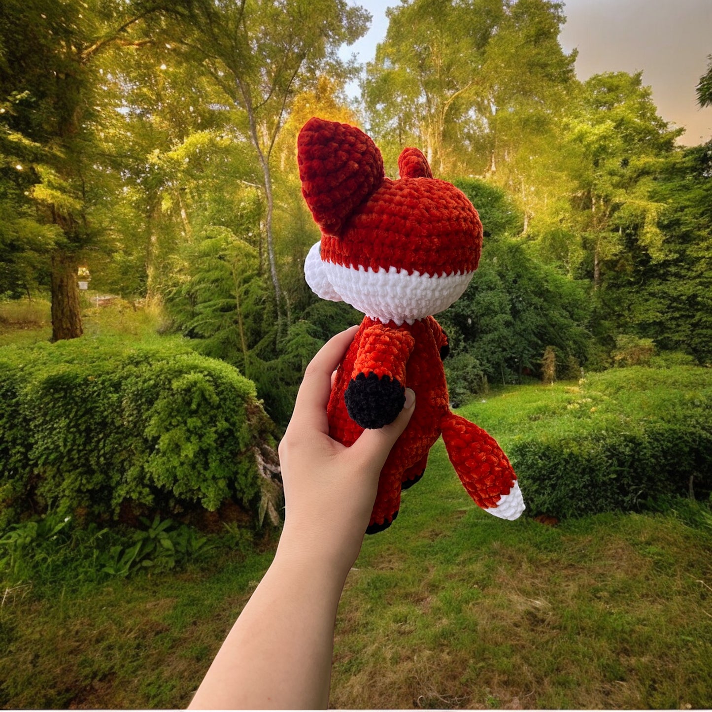 Amigurumi Crochet Plushie Velvet Fox