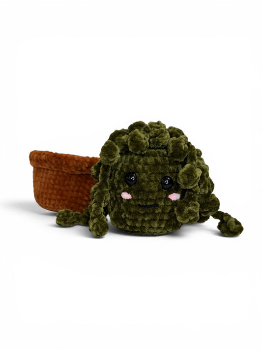 Crochet String of Pearls Plushie
