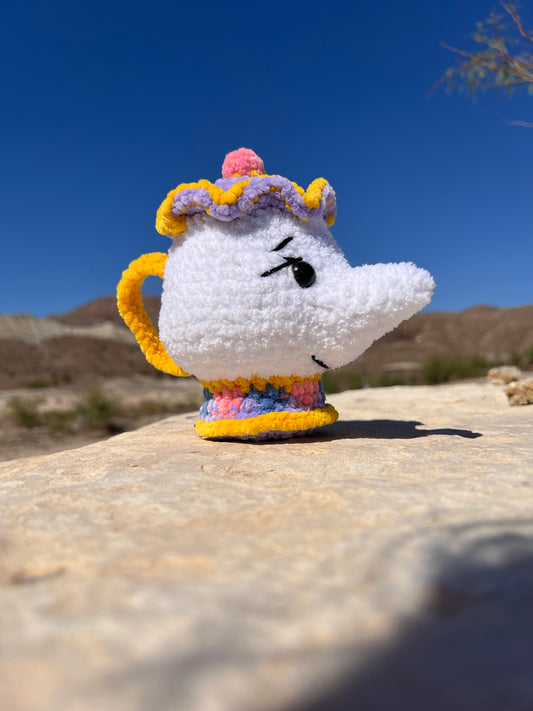 Mrs. Potts teapot plushie