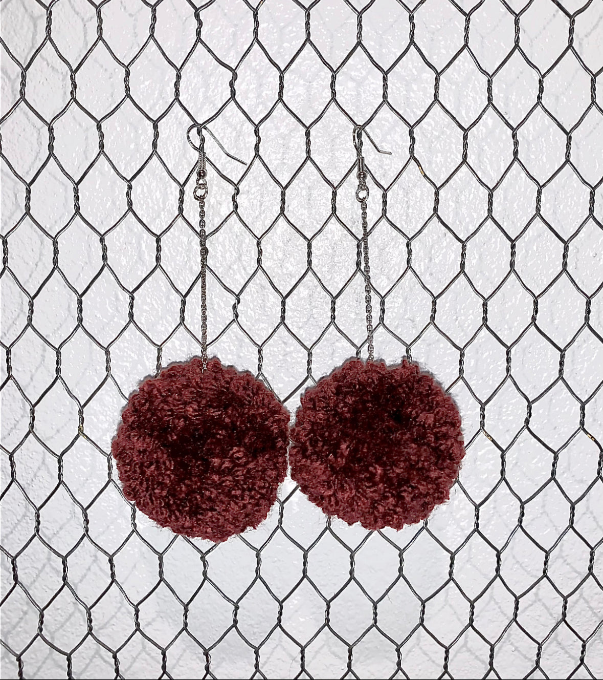 Poof Dangle Earrings