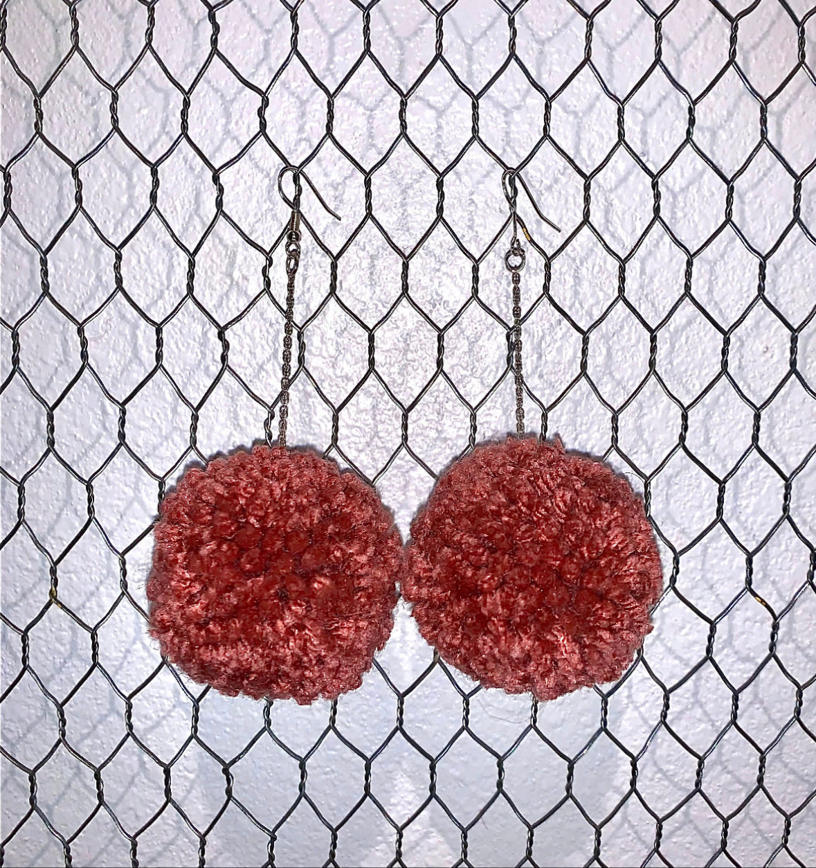 Poof Dangle Earrings