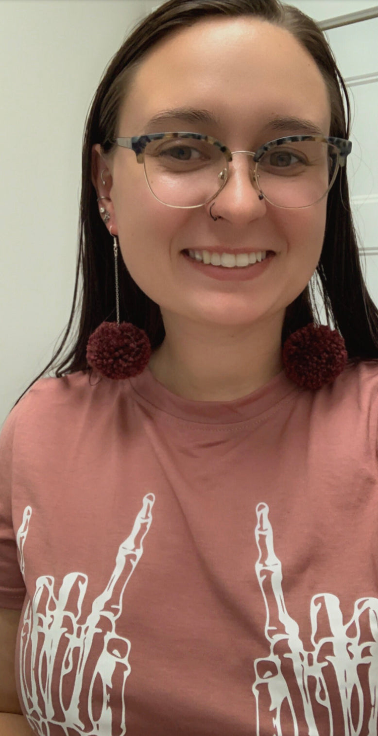 Poof Dangle Earrings