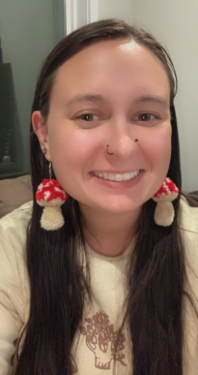 Mushroom Poof Earrings